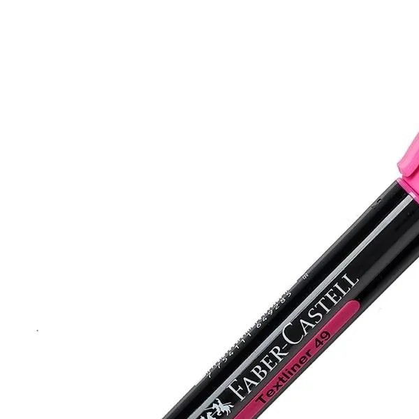 RESALTADOR GRUESO 49 FABER ROSA PZA